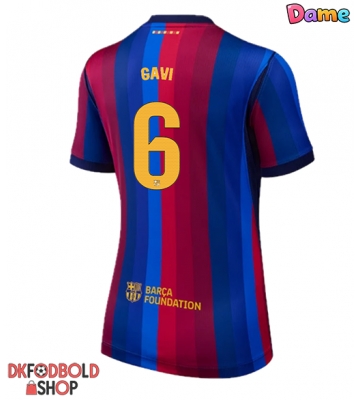 Barcelona Paez Gavi #6 Hjemmebanetrøje Dame 2026-27 Kort ærmer Barcelona Paez Gavi #6 Hjemmebanetrøje Dame 2026-27 Kort ærmer